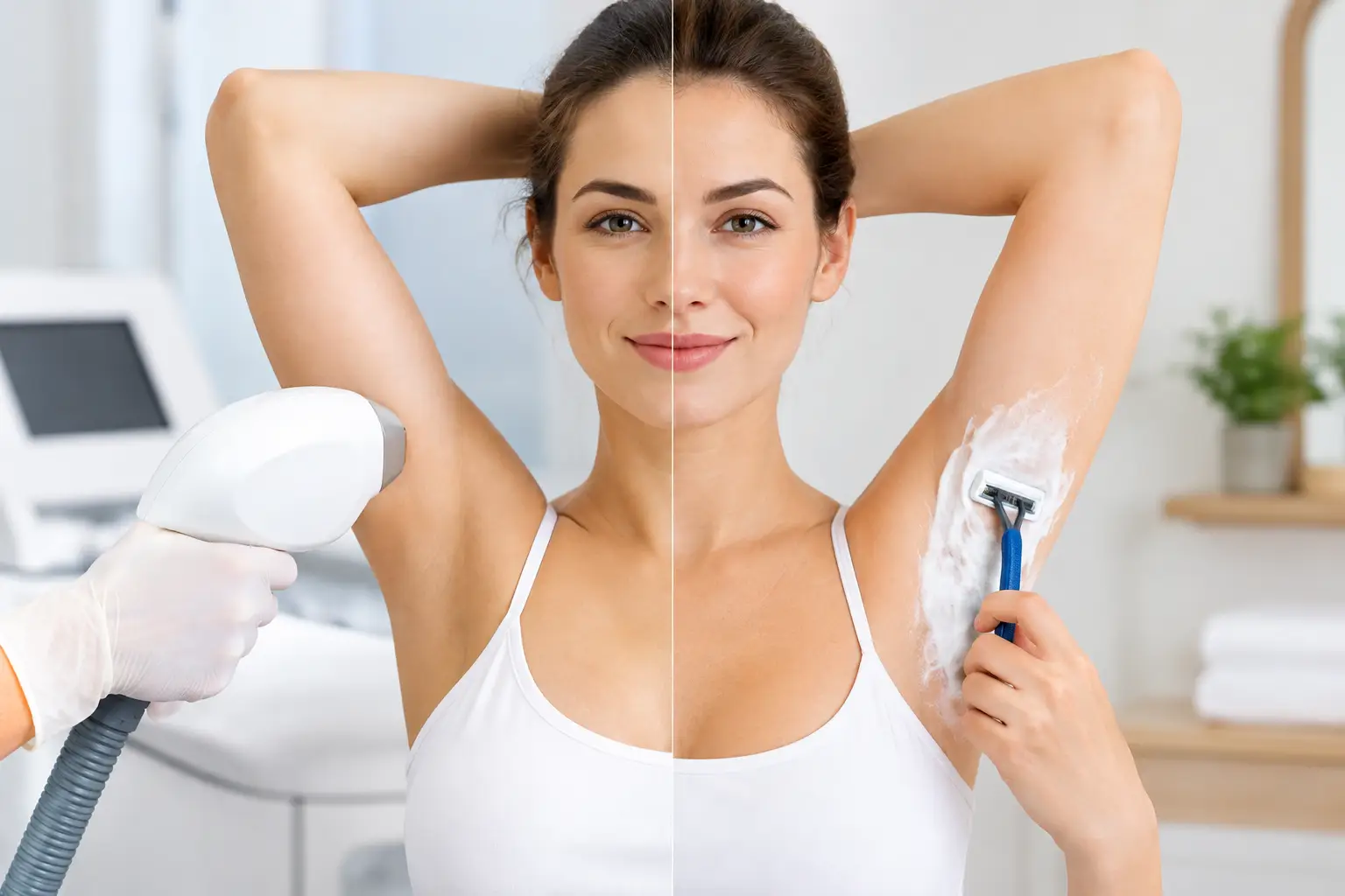 Laser Hair Removal Versus Shaving - Which Fits?